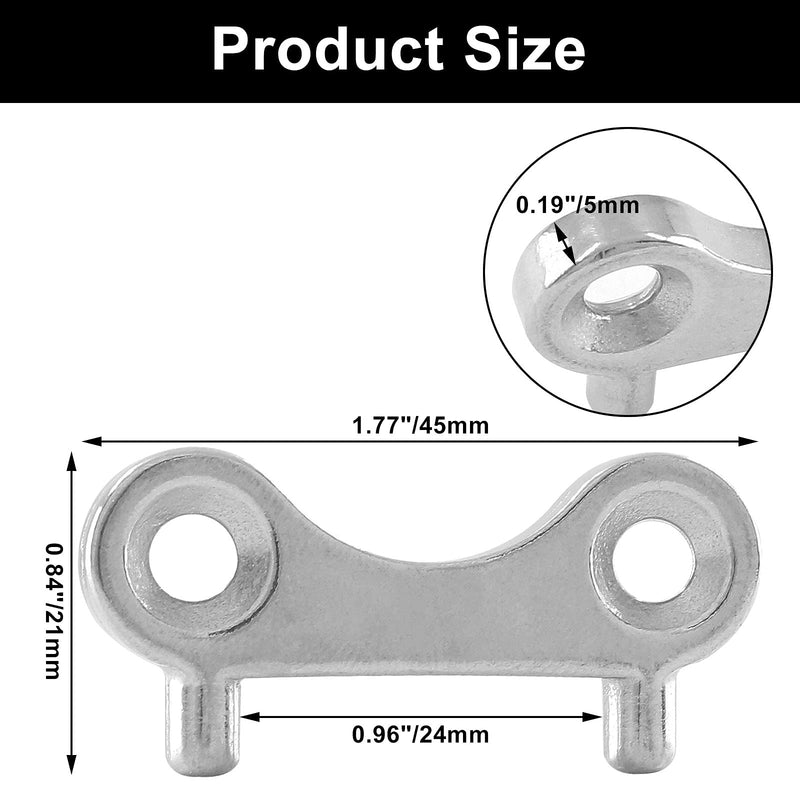 Jiozermi 2 Pcs Boat Gas Cap Key, Stainless Steel Deck Fill Plate Key, Boat Gas Key, Boat Gas Tank Key, Boat Fuel Cap Key, Marine Spare Key Replacement for Boat Yacht - BeesActive Australia