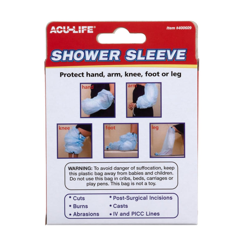 EZY DOSE Waterproof Arm Cast Cover, ACU-Life Adult Shower Sleeve for Plaster Casts, Keep Injuries Dry During Shower & Bath - BeesActive Australia