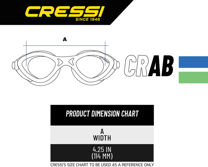 Cressi Child Crab Goggles Light Blue - BeesActive Australia