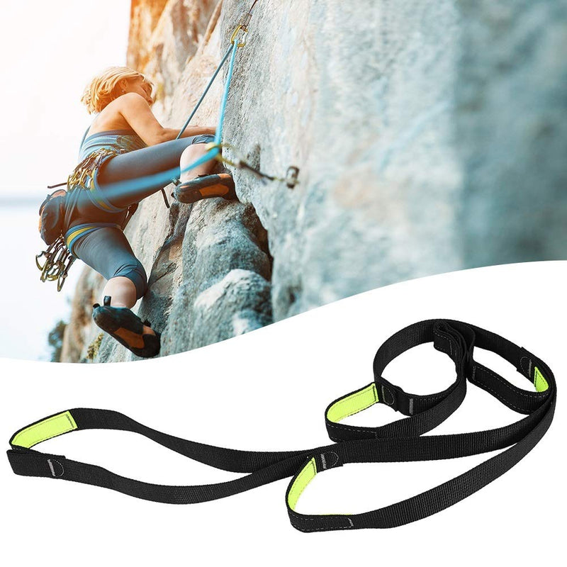 Climbing Aider, MAGT 4 Step Lightweight Wear-Resisting Foot Ascender Loop, Load Bearing Strap Webbing Sling for Climbing Caving Rescue Rock (23KN) - BeesActive Australia