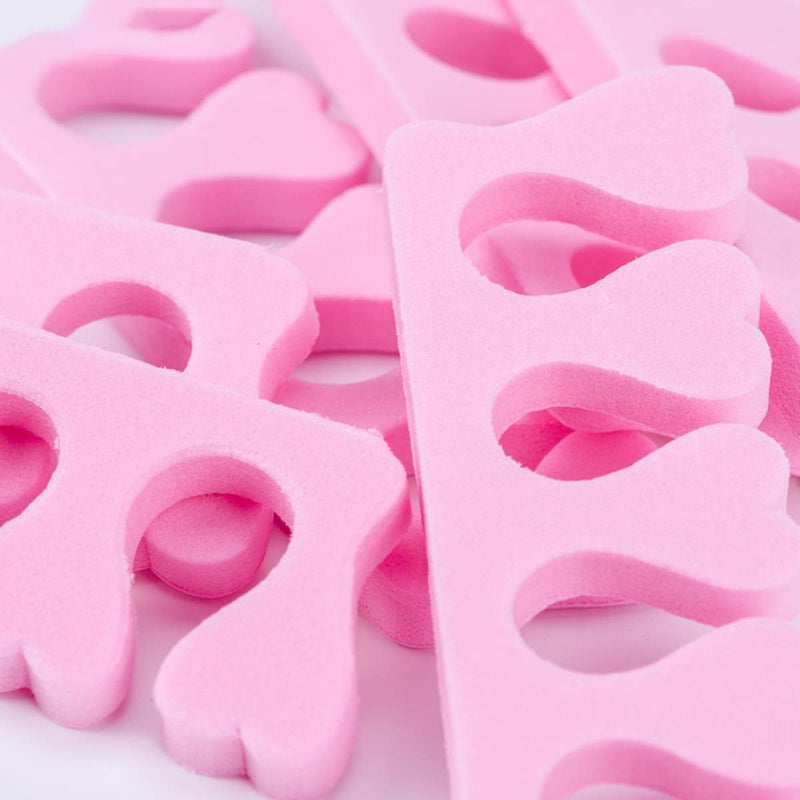 Leyeet 50pcs Soft Foam Sponge Toe Separators Finger Dividers Nail Art Manicure Pedicure Tools - BeesActive Australia