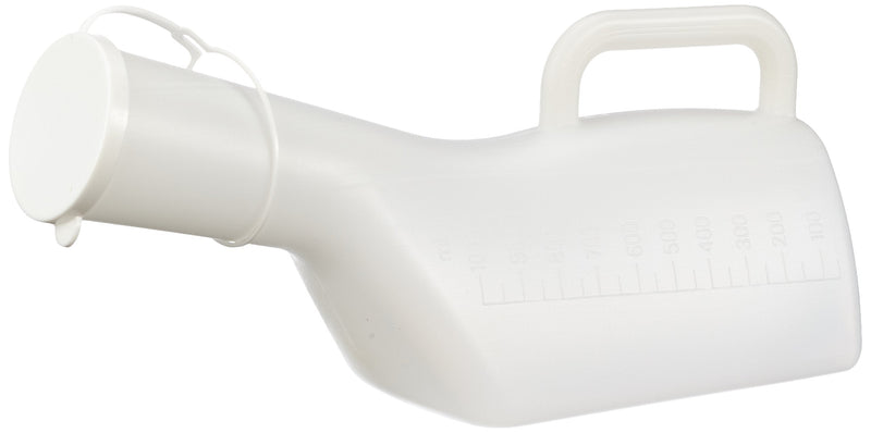 NRS Healthcare G47469 Male Urinal Bottle & M76149 Long Necked Male Urinal + M76149 Long Necked Male Urinal - BeesActive Australia