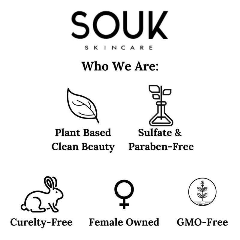 SOUK Skincare - Under Eye Cream - Eye Cream Anti Aging Bags & Dark Circle - Eye Cream For Dark Circles And Puffiness - Dark Eye Circle Treatment - Aloe Vera Under Eye Cream For Dark Circles - 1fl Oz - BeesActive Australia