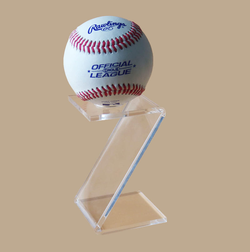 Clear Acrylic Baseball Display Stand, Memorabilia Golf Ball Holder - BeesActive Australia
