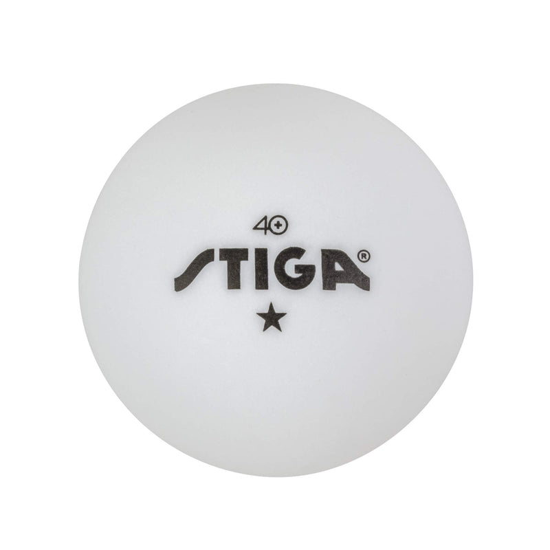 STIGA Classic 2 Player Ping Pong Set - 2 Table Tennis Rackets, 3 - 1 Star White Balls Included - BeesActive Australia