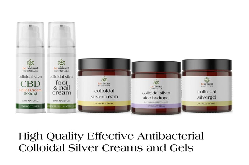 Benatural Essentials Premium Colloidal Silver Aloe Hydrogel 100g | Soothing Gel for Minor Burns, Scratches and Rashes | Antibacterial & Antifungal | PH Balanced | Manufactured in The UK - BeesActive Australia