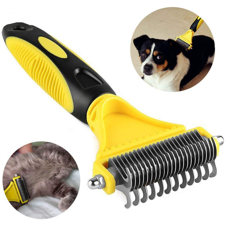 Deshedding Brush, grooming comb for dog and cats - BeesActive Australia