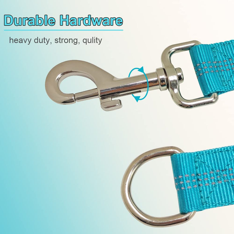 BTINESFUL 20FT Dog Tie-Out Rope + Bungee Dog Leash Extension (Blue) - BeesActive Australia