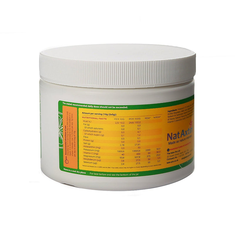 Keto-Pro Keto Electrolytes 250g | Electrolyte Powder Supporting Your Keto Fasting, Health & Fitness Goals | Lemon Orange Flavour - BeesActive Australia