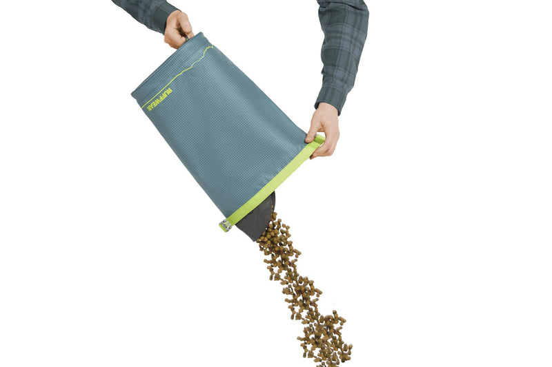 Ruffwear, Kibble Kaddie 42 Cup Dog Food Storage System for Camping, Travel, and Everyday, Slate Blue - BeesActive Australia