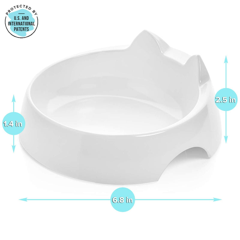 CatGuru Cat Water Bowl Marshmallow - BeesActive Australia