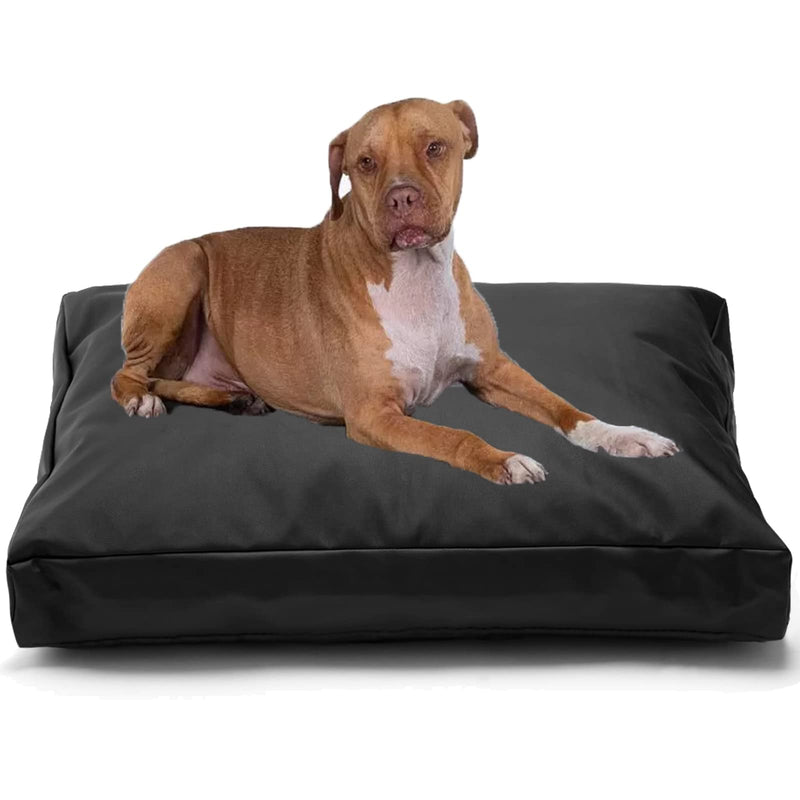 Aacabo Replacement Dog Bed Cover,Heavy Duty Tear Resistant Waterproof Removable Reusable Dog Bed Covers with Zipper-Cover Only Large - BeesActive Australia