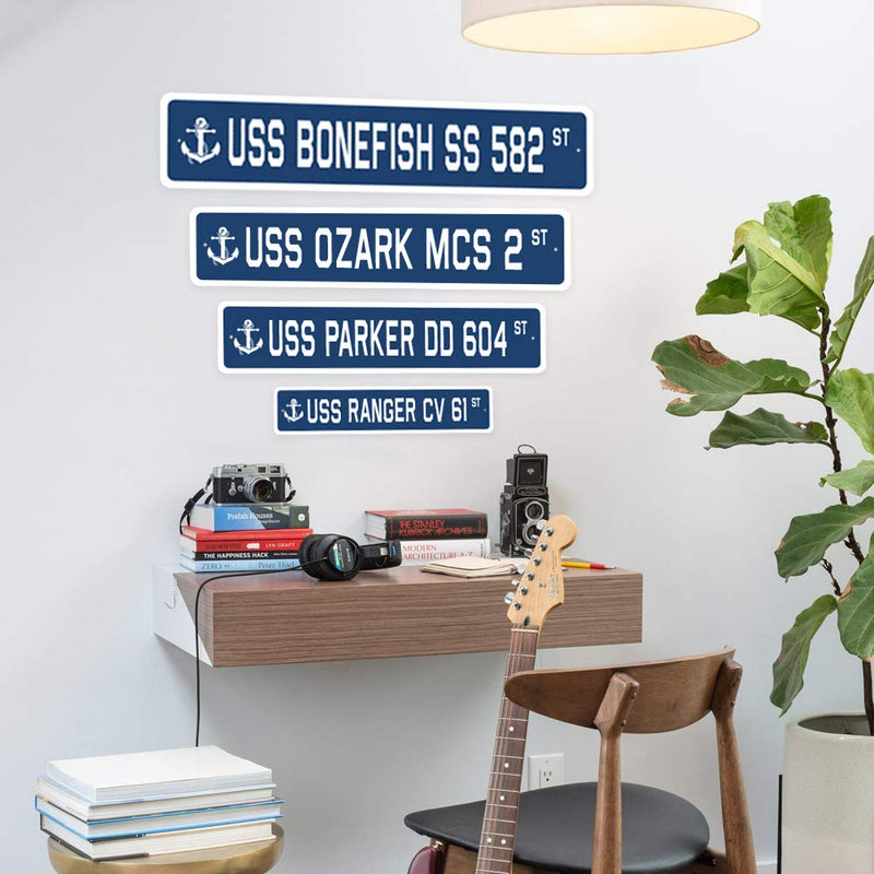 BOOKWORM Street Sign book worm library read e-reader | Indoor/Outdoor |  24" Wide Plastic Sign 6" X 24" Plastic Sign - BeesActive Australia