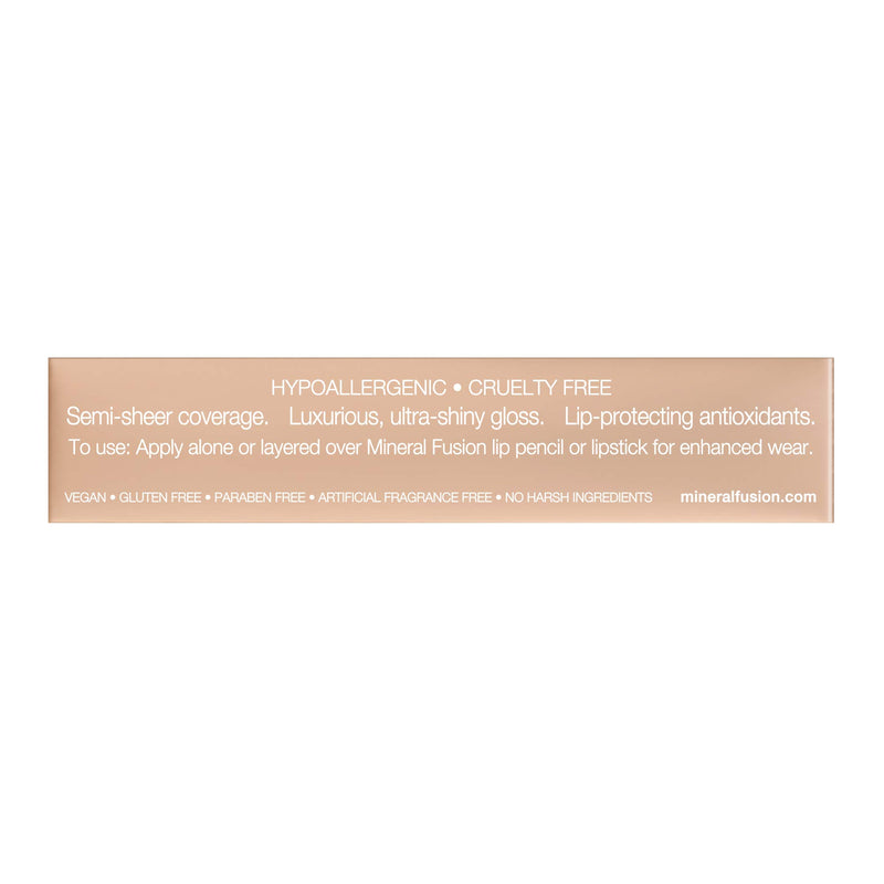 Mineral Fusion Lip Gloss Lovely By Mineral Fusion, 0.135 Oz, 0.135 Ounce - BeesActive Australia