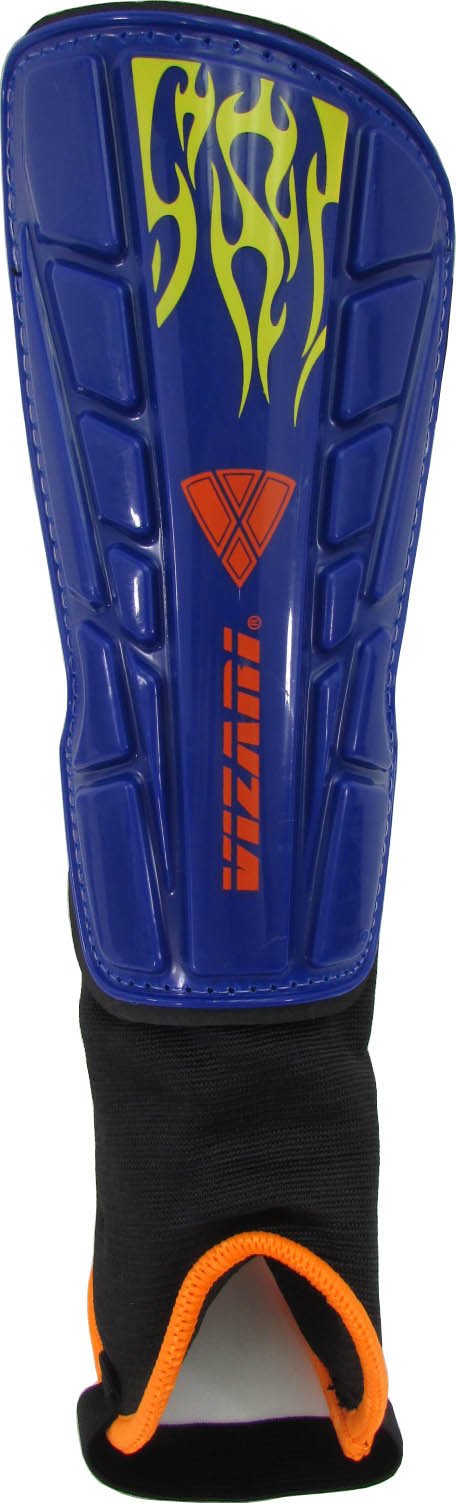 Vizari Blaze Shin Guard Blue/Orange XX Small - BeesActive Australia