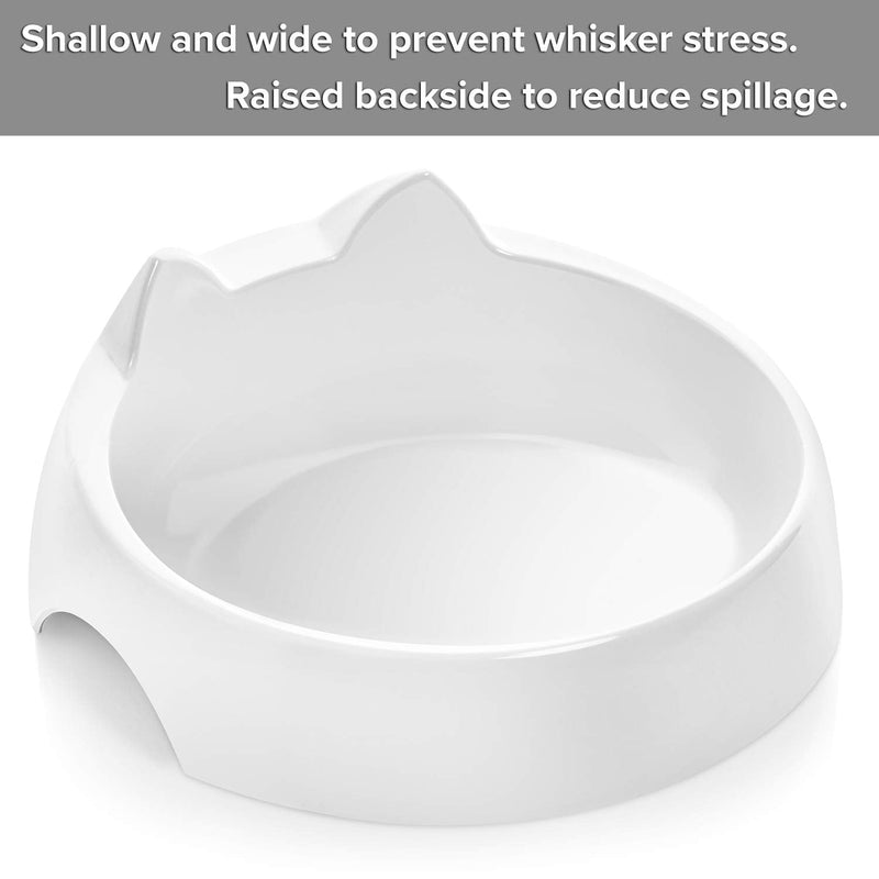 CatGuru Cat Water Bowl Marshmallow - BeesActive Australia
