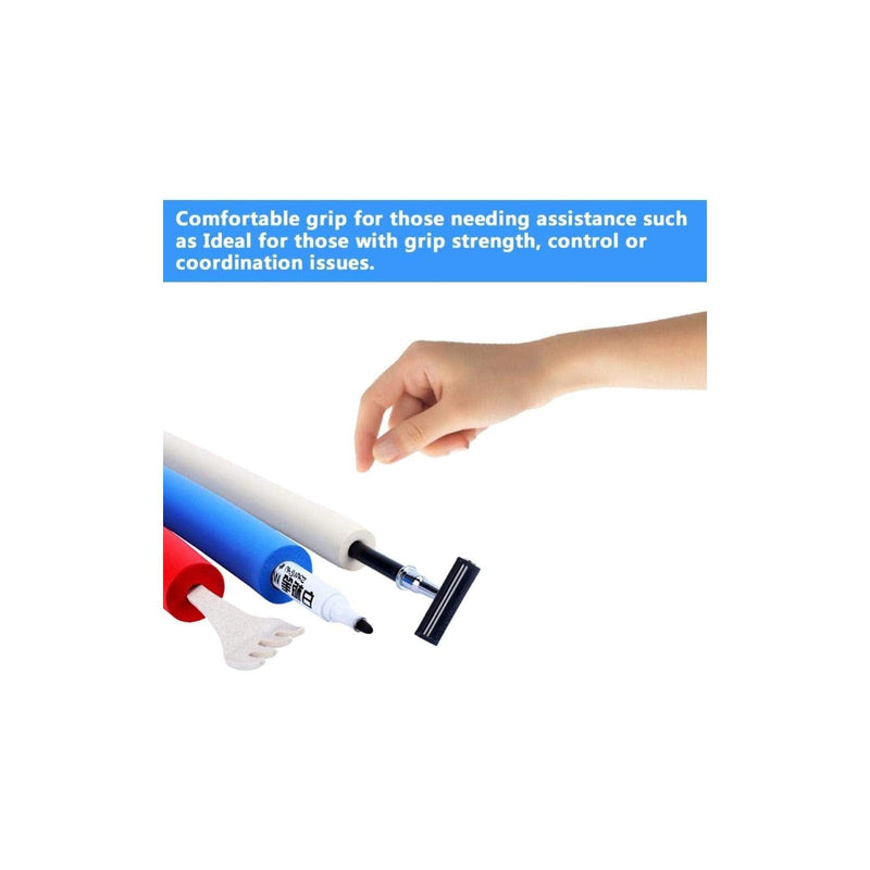 6Pcs Foam Handle Sleeve,Non-slip Foam Tubing,Utensils Razor Pen Foam Grip Tubing for Elderly or Disabled - BeesActive Australia