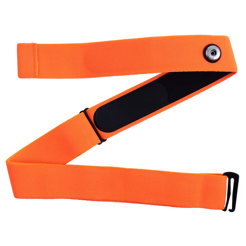 Heart Rate Monitor Soft Strap Orange Medium - BeesActive Australia