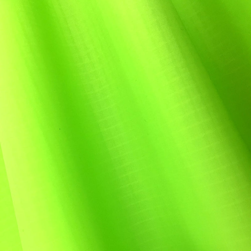[AUSTRALIA] - emma kites Fluo Green Ripstop Nylon Fabric 60"x108"(WxL) 48g (Sq M) of Water Repellent Dustproof Airtight PU Coating - Excellent Fabric for Kites Inflatable Skydancer Flag Tarp Cover Tent Stuff Sack No.10 Fluorescent Green 3yards: 60"x108" 