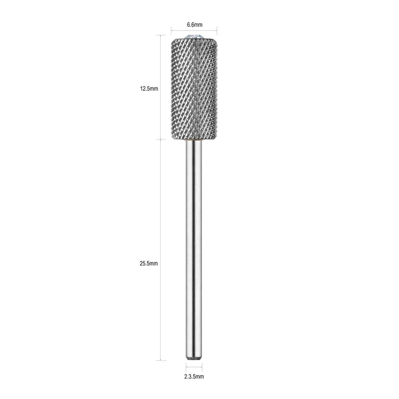 JCMaster Professional Nail Drill Bit Decorated With Crystal For for Removing Acrylic Nails, Gel Nails and Thinning Nails, 3/32'' Universal Size, Excellent Cutting Ability, For Nail Care And Nail Art 415m1 - BeesActive Australia