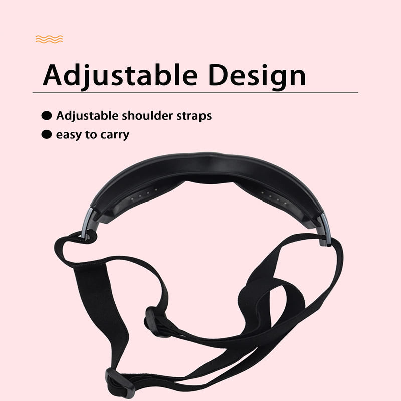 Mitubati Dog Sunglasses,UV Protection Wind Protection Dust Protection Fog Protection Dog Glasses,Adjustable Strap Dog Goggles,Suitable for Medium or Large Dogs(Multiple Colour) Pink Frame Red Lenses - BeesActive Australia