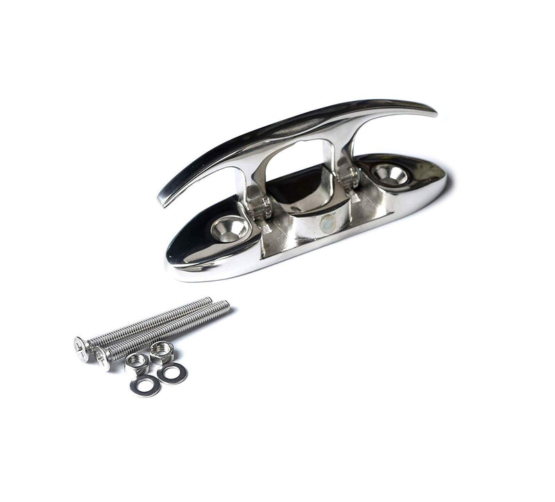 [AUSTRALIA] - MX Boat Cleat,4-1/2” Boat Folding Cleat Stainless Steel Flip Up Cleat 