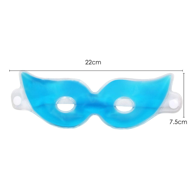 TRIXES Relaxing Gel Eye Mask with Holes - Cool and Hot Headache Tension Relief - Soothing for Puffy Eyes - BeesActive Australia