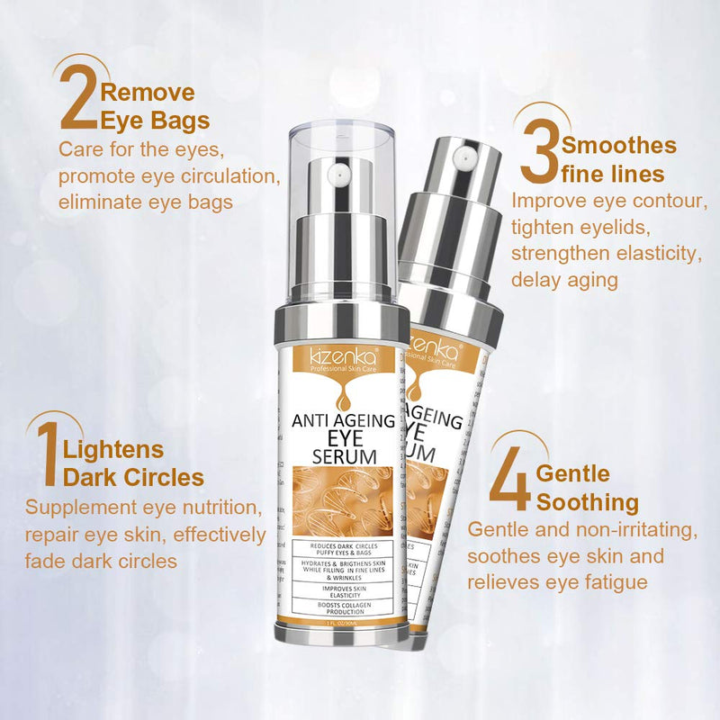 Eye serum, Anti-Aging Eye Cream, Anti Wrinkle Eye Serum for Dark Circles, Puffiness, Eye Bags - BeesActive Australia