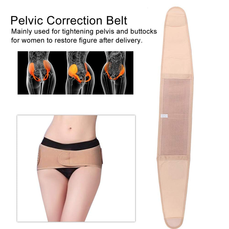 Pelvic Correction Support Belt, Breathable Sacroiliac Hip Waist Compression Strap Postpartum Pelvic Hip Recovery Anti-Slip Belt Shaper Body Care(M) M - BeesActive Australia