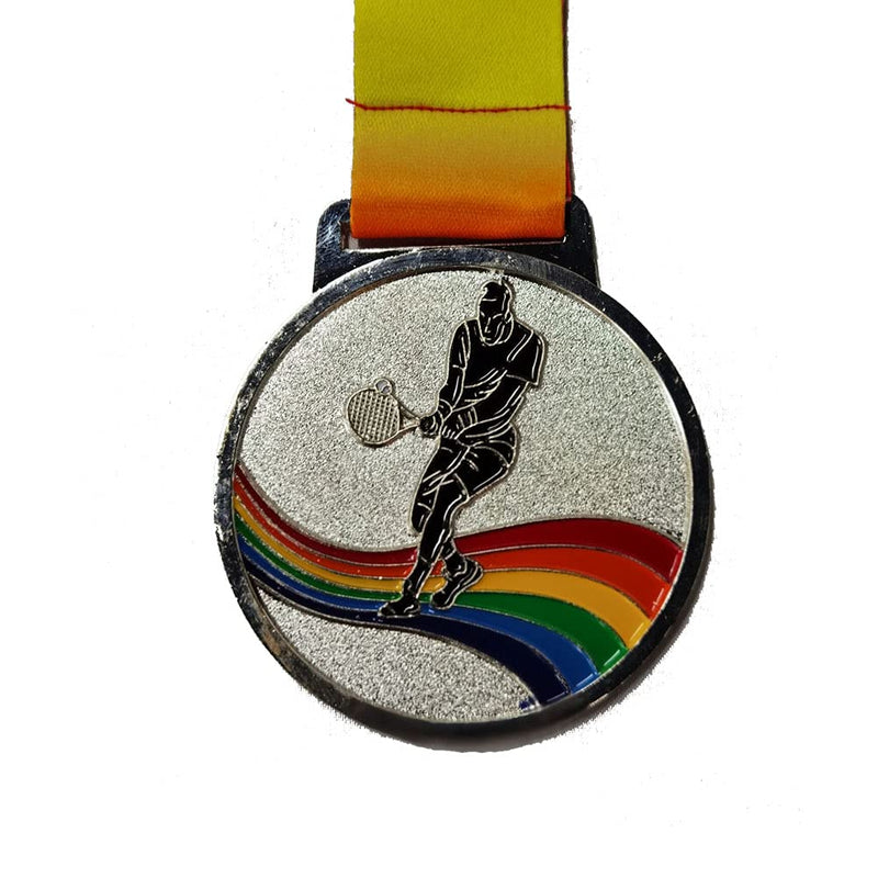 Mike Tennis Medals-Gold Silver Bronze Medals with Neck Ribbons Pack of 3 - BeesActive Australia