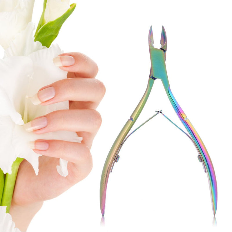 Cuticle Nipper Stainless Steel Cuticle Cutter, Nail & Toenail Dead Skin Cutter Nail Art Pedicure Tool - BeesActive Australia