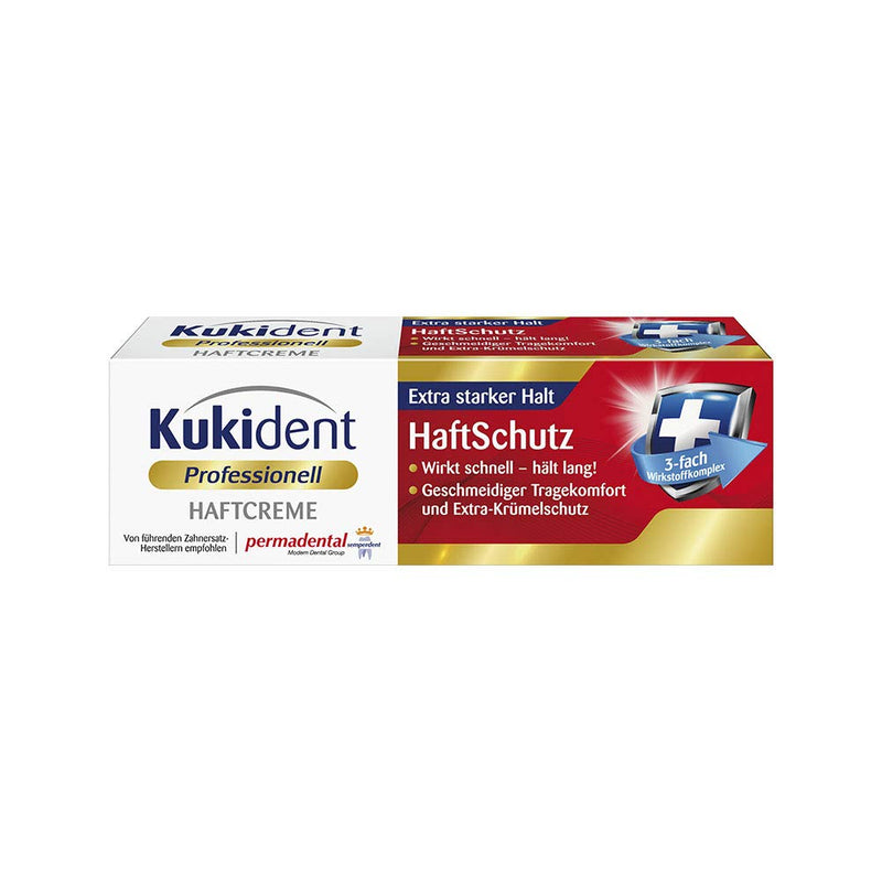 6 x Kukident adhesive cream, strong adhesive protection, 40 g - BeesActive Australia
