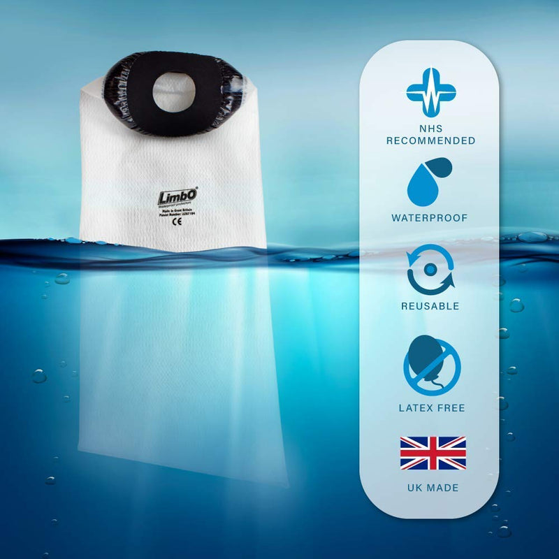 LimbO Waterproof Protectors Cast and Dressing Cover - Adult Half Arm (M50A: 22-25 cm Above Elbow Circ.) M50A: 22-25 cm Above Elbow Circ. - BeesActive Australia