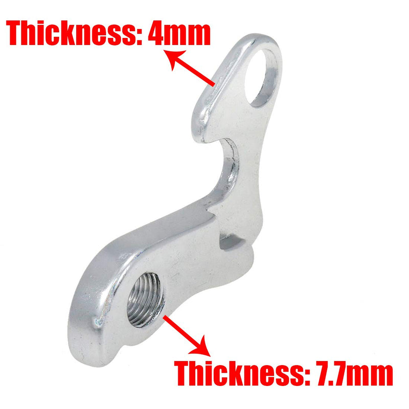 AUTUT 2 Pcs Universal Derailleur Hanger for Cyclocross Bike, Hybrid Bike, Mountain Bike, Road Racing Bike - BeesActive Australia