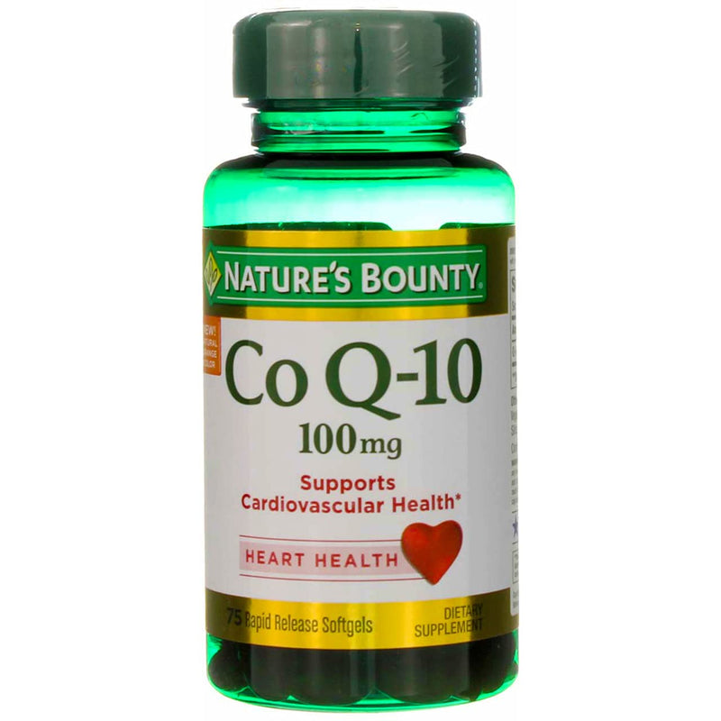 Nature's Bounty Co Q-10 100 mg Dietary Supplement Softgels - 75 ct, Pack of 2 - BeesActive Australia