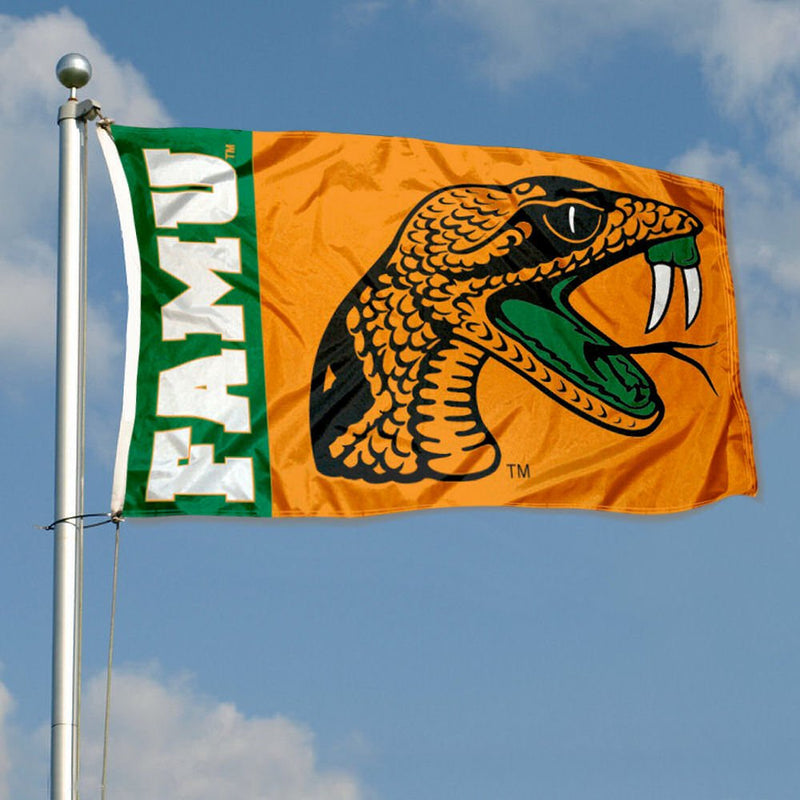 Florida A&M Rattlers FAMU University Large College Flag - BeesActive Australia