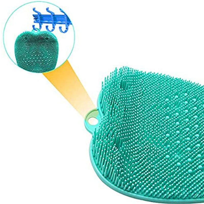 Silicone Foot Brush Scrubber Massager Shower Foot Brush Deep Clean Exfoliate Spa Increases Circulation - BeesActive Australia