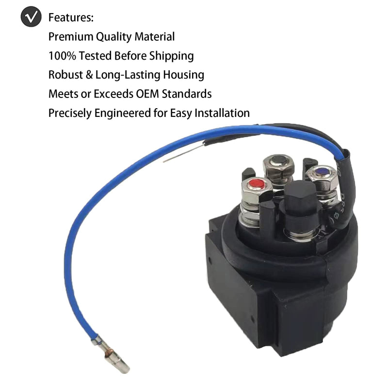 Power Trim Tilt Relay for Suzuki outboards DF40-DF140 4-Strokes DT55-225HP 2-Strokes Replace 38410-94550 38410-94551 38410-94552 - BeesActive Australia