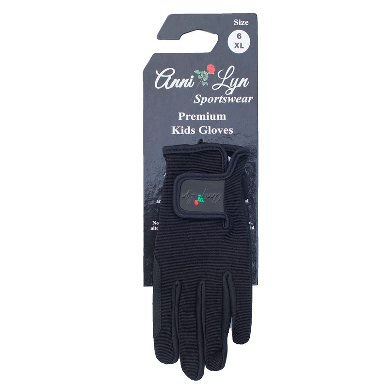 Anni Lyn Sportswear Kids Competitor Glove Black X-Large - BeesActive Australia