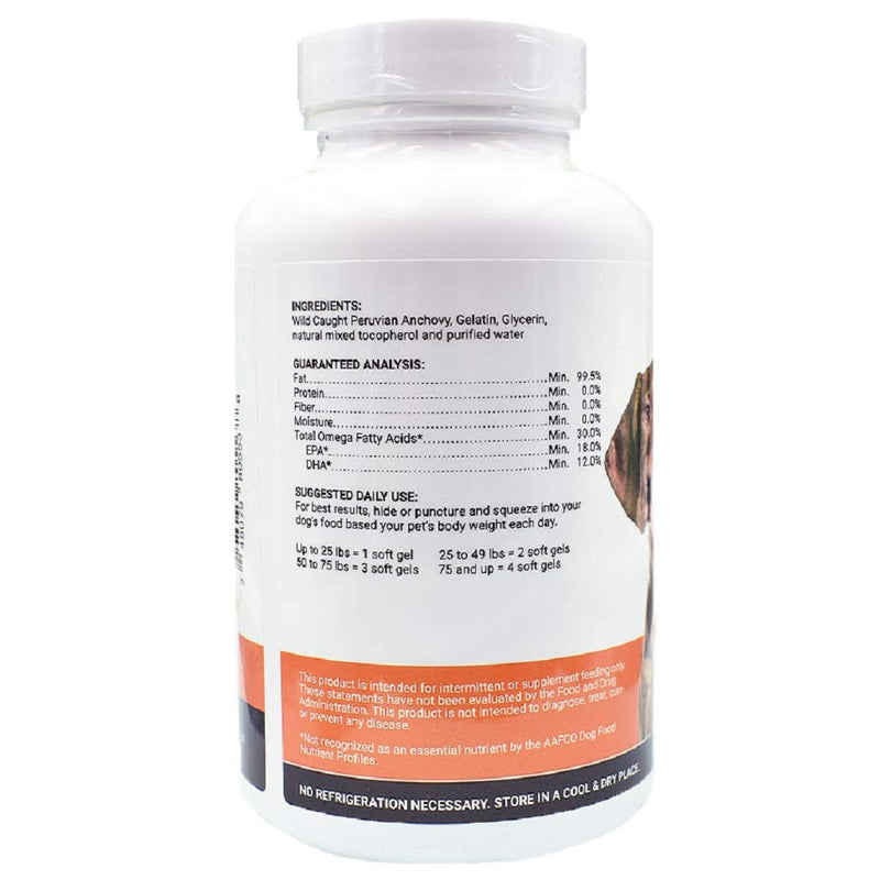 Max and Neo Omega 3 Fish Oil for Dogs 1000mg - We Donate One for One to Dog Rescues for Every Product Sold - BeesActive Australia