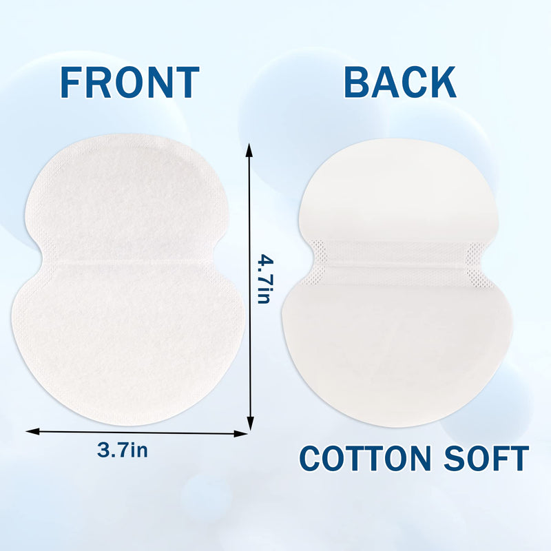 70 Pcs Armpit Sweat Pads Underarm Sweat Pads for Women and Men Pure Cotton Underarm Pads Sweat Absorption Comfortable Unflavored Non Visible - BeesActive Australia
