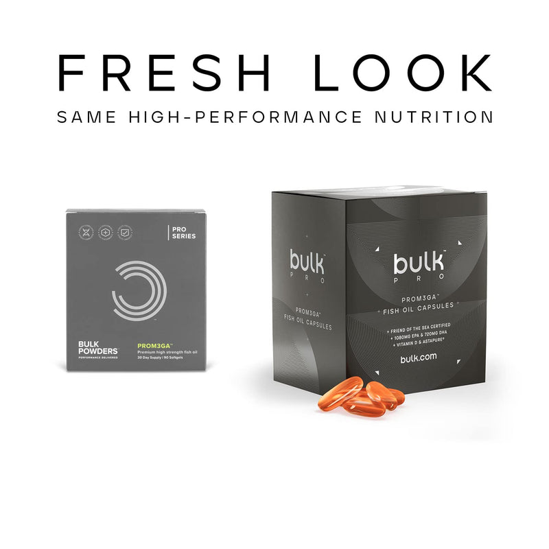 Bulk PROM3GA Softgels, High Strength Fish Oil, Pack of 90, Packaging May Vary 90 Count (Pack of 1) - BeesActive Australia
