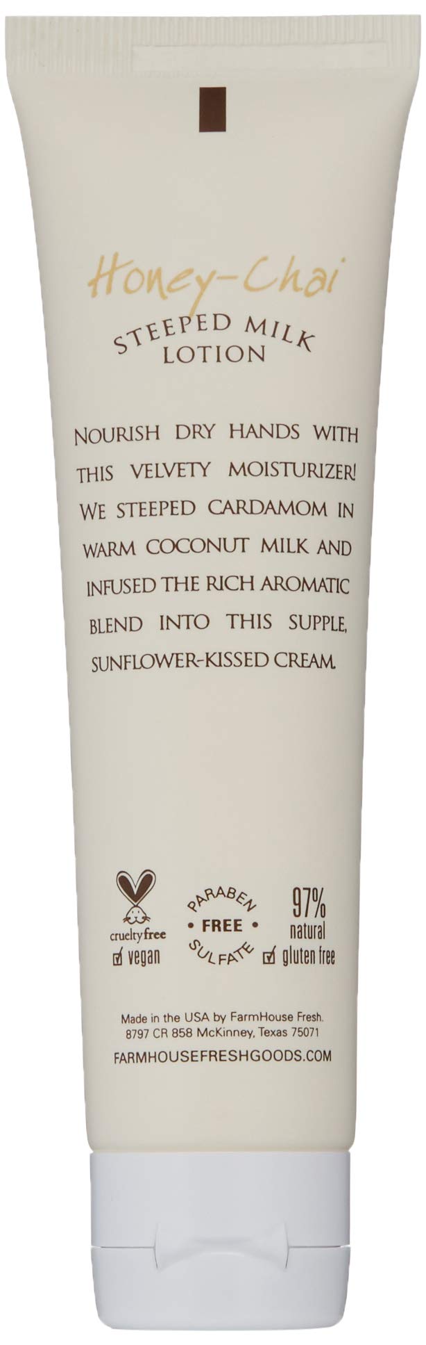 FarmHouse Fresh Honey-Chai Steeped Milk Lotion, 2.4 Fl Oz - BeesActive Australia