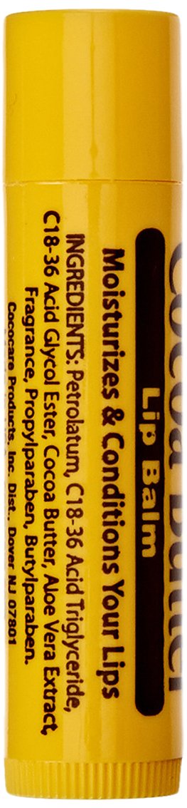 Cocoa Butter Lip Balm, .15 oz, 6 Pack Cocoa Butter - BeesActive Australia