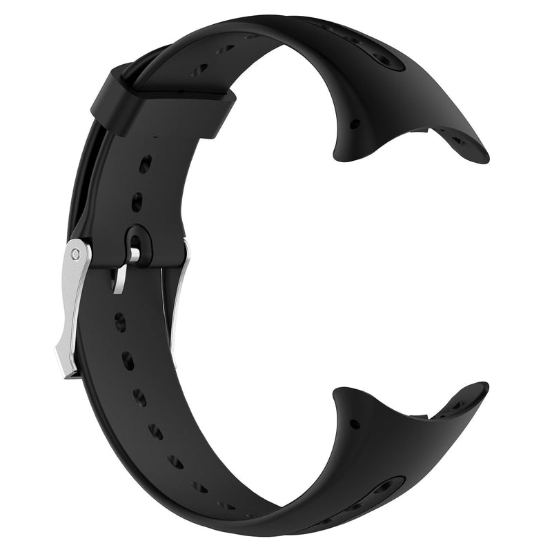 FitTurn Band Compatible with Garmin Swim Watch Bands Replacement Soft Silicone Black Watch Band Sports Strap Wristband Compatible with Garmin Swim Watch - BeesActive Australia