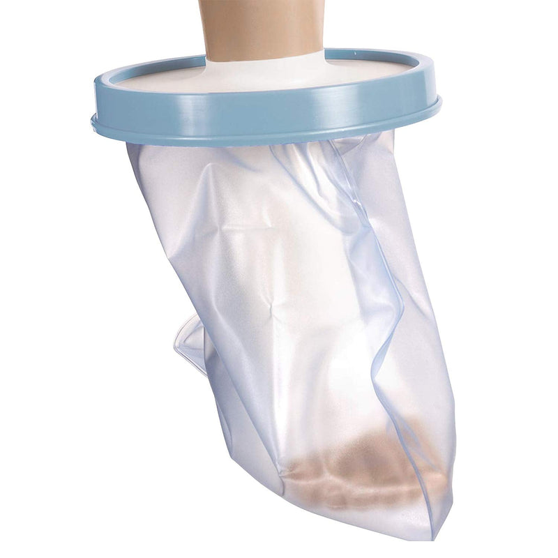 Aozzy Waterproof Foot Cast Cover for Shower Bath Watertight Cast Covers for Adult Broken Surgery Foot and Ankle Reusable - BeesActive Australia