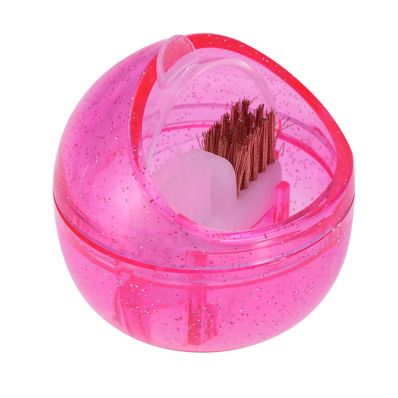 Mini Drill Bit Cleanser Box for Nail Art Drill Head Dual Clean Brush Portable Dust Cleaning Case Box Polishing Manicure Tool - BeesActive Australia