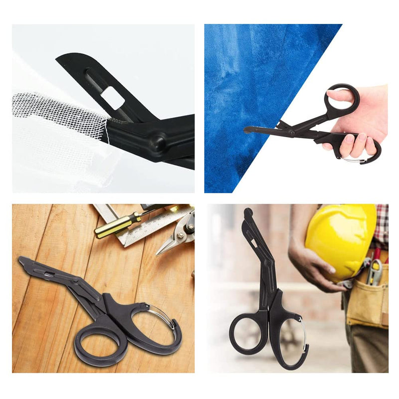 Gauze Scissors Outdoor Stainles Steel Bandages Scissors Portable Medical Scissors for Hospital Clinic Household - BeesActive Australia