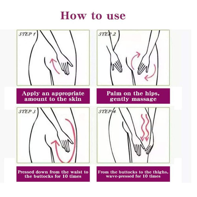 Sexy Hip Buttock Enlargement Cream Lift Up Buttock Enhancement Massage Cream Hip Lift Up Butt Firm Skin Enlargement (1 Pack) 1 Pack - BeesActive Australia
