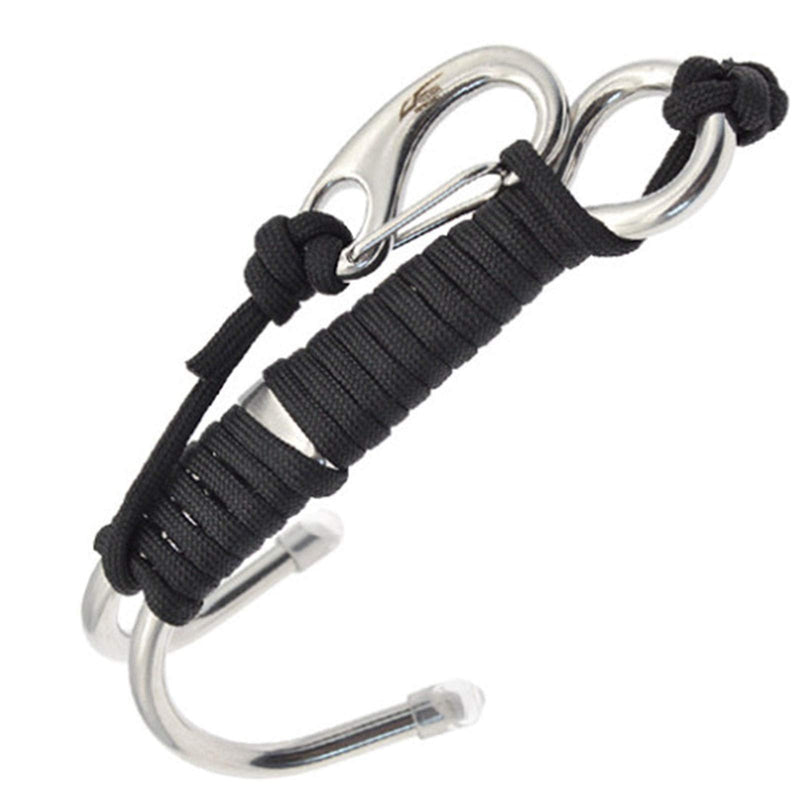 OUMAIGA Reef Double Flow Hook, Retractable Spring line, Drift Hook, Diver, cave Exploration, Underwater Activities. - BeesActive Australia